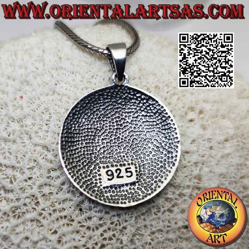 Ciondolo in argento, sigillo dell'arcangelo Samael (sigilli di re Salomone)