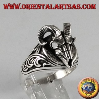 Anillo de plata ramskull