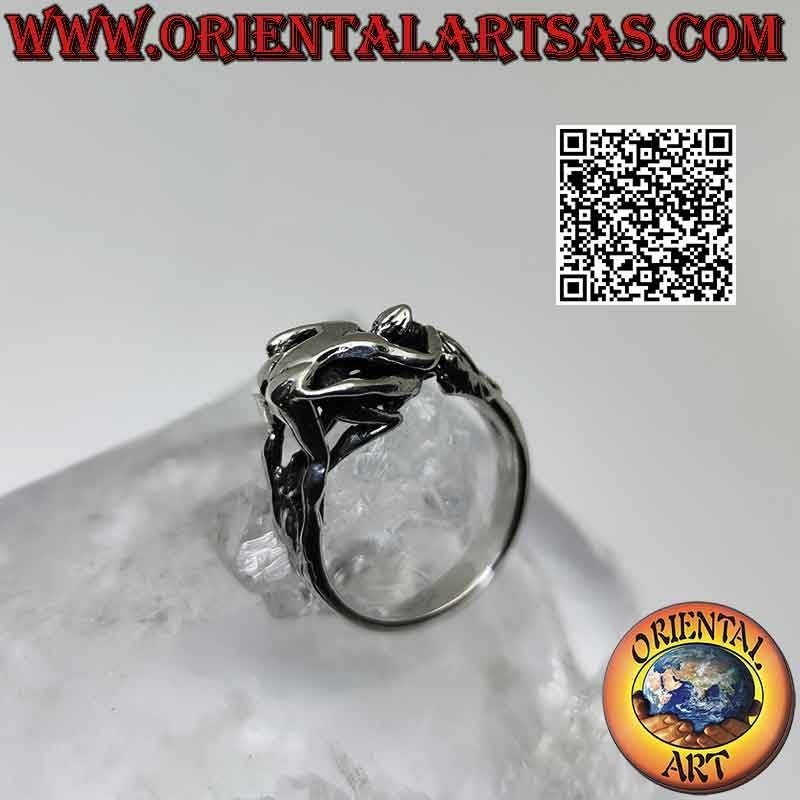 Kamasutra silver ring, the doggie-style anal sex position