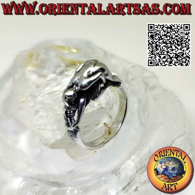 Kamasutra silver ring, the doggie-style anal sex position