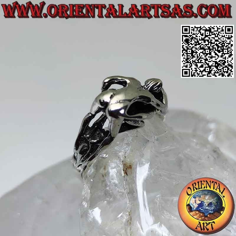 Kamasutra silver ring, the doggie-style anal sex position