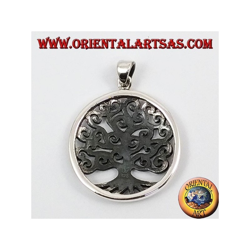 Silber-Anhänger, Baum des Lebens (groß)