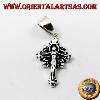 Colgante de plata, pequeño crucifijo