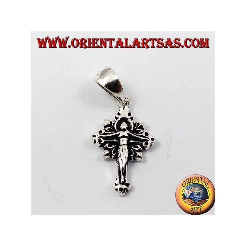 Colgante de plata, pequeño crucifijo