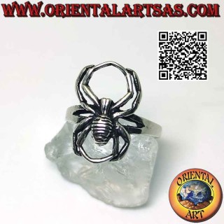Bague en argent, araignée de Spider Man