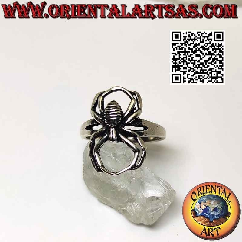 Anello in argento, il ragno di Spider Man