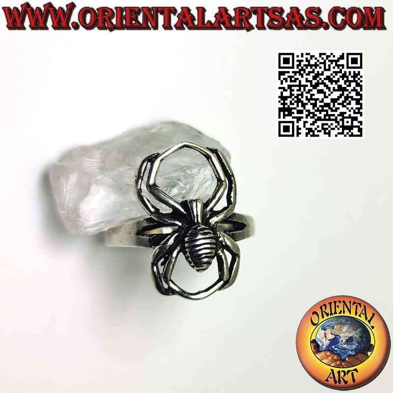 Anello in argento, il ragno di Spider Man