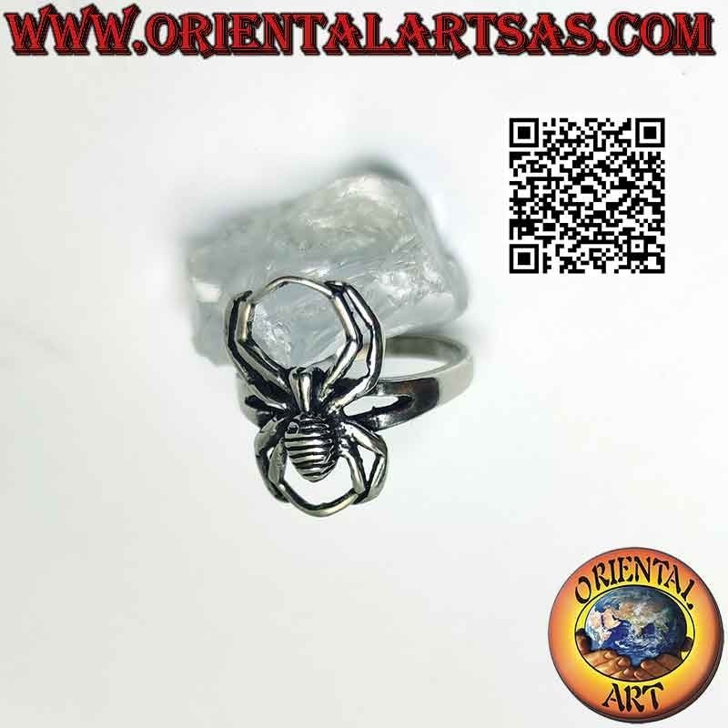 Anillo de plata, araña del Hombre Araña