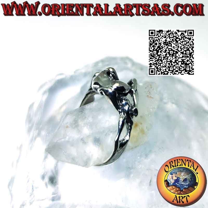 Anillo de plata Kamasutra erótico, Sixty Nine Flank (Sexo oral)
