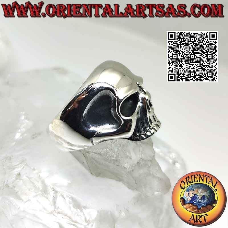 Bague en argent, crâne de Keith Richards (Rolling Stones)