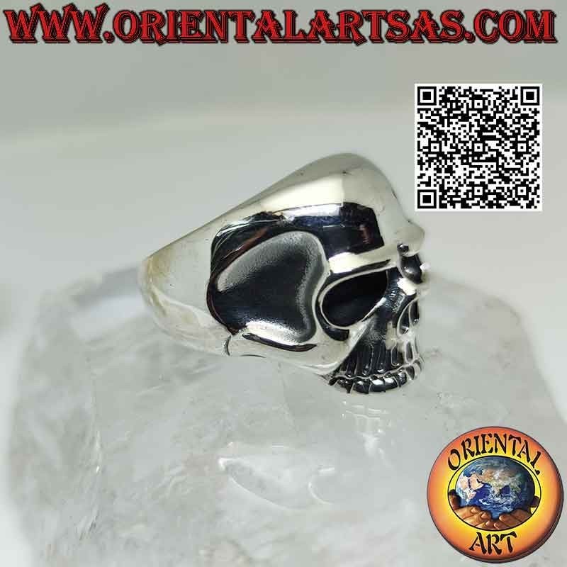 Silver ring, Keith Richards skull (Rolling Stones)