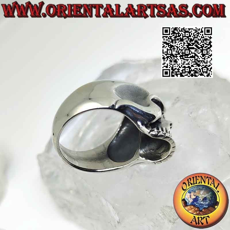 Silver ring, Keith Richards skull (Rolling Stones)