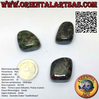 Tumbled heliotrope (Dragon's Blood Jasper)