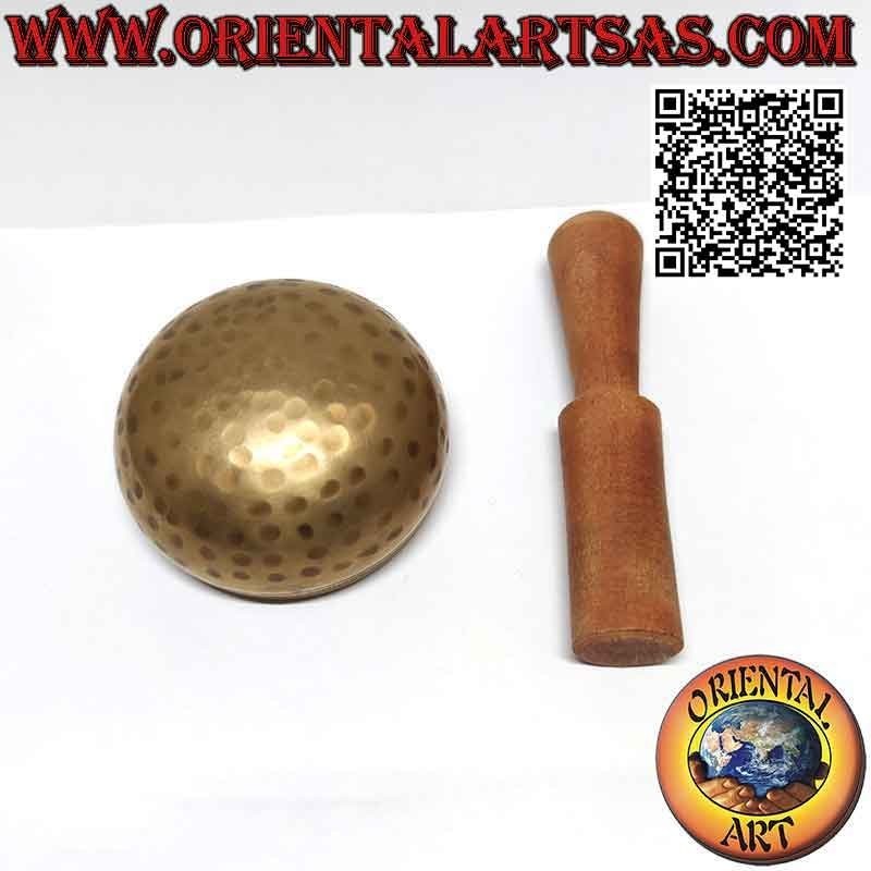 Campana tibetana da 8,5 cm Ø con batacchio (185 g)