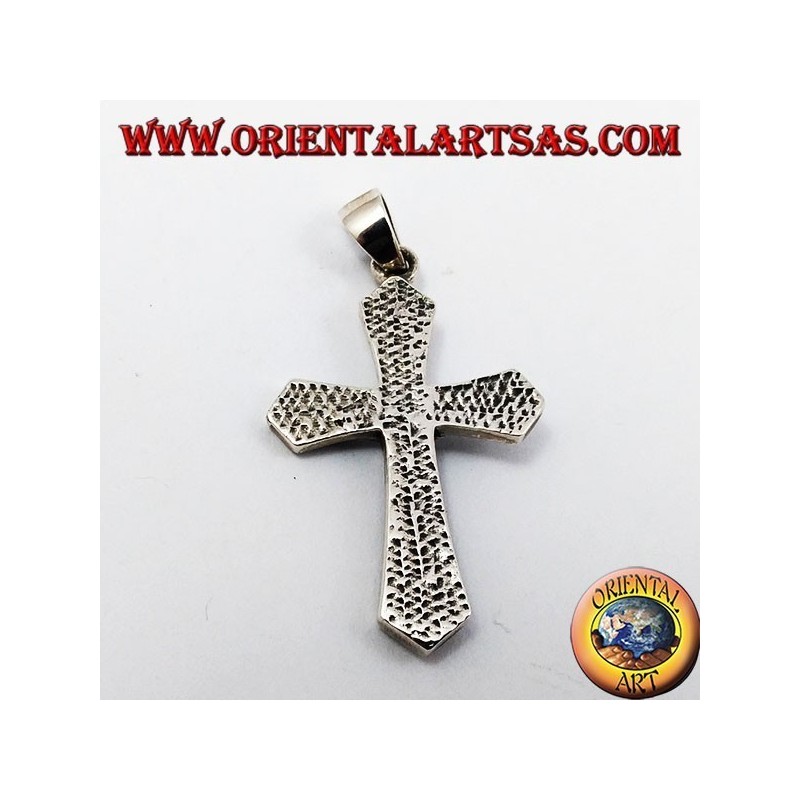 Colgante de plata, crucificado