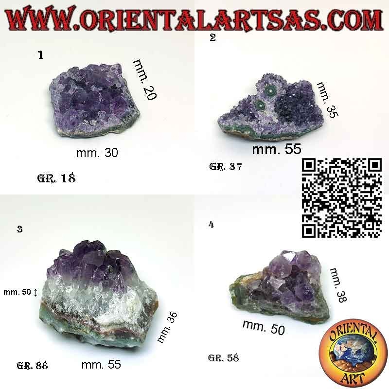 Amethyst druses (Uruguay) quality A, small