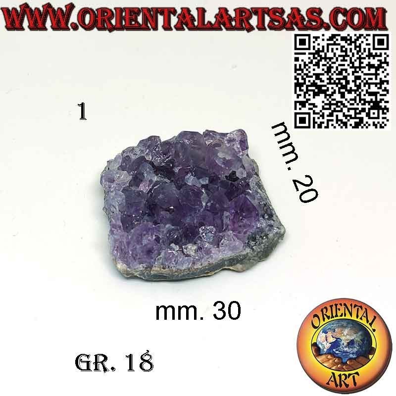Amethyst-Drusen (Uruguay) Qualität A, klein