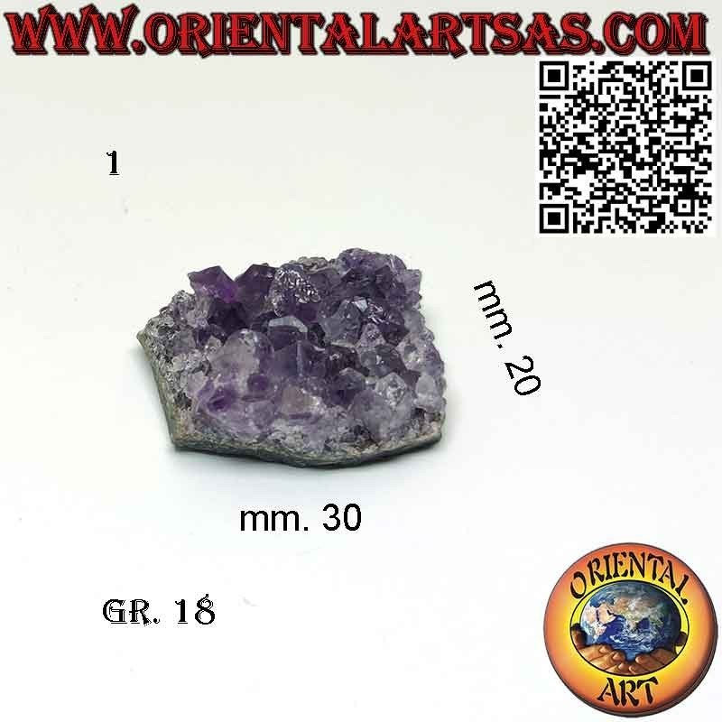 Amethyst-Drusen (Uruguay) Qualität A, klein
