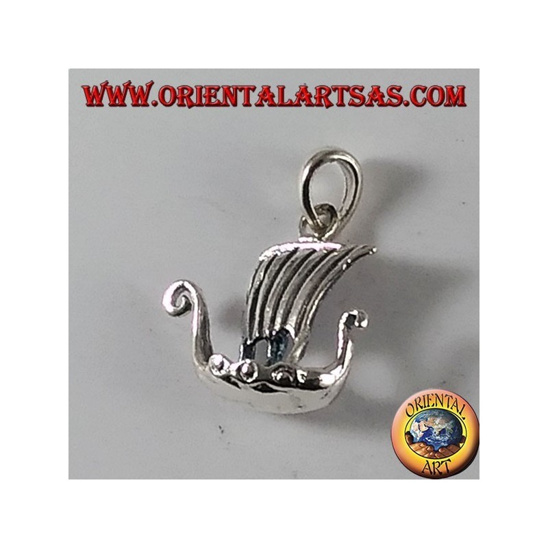 Pendentif bateau à voile Viking, Drakkar