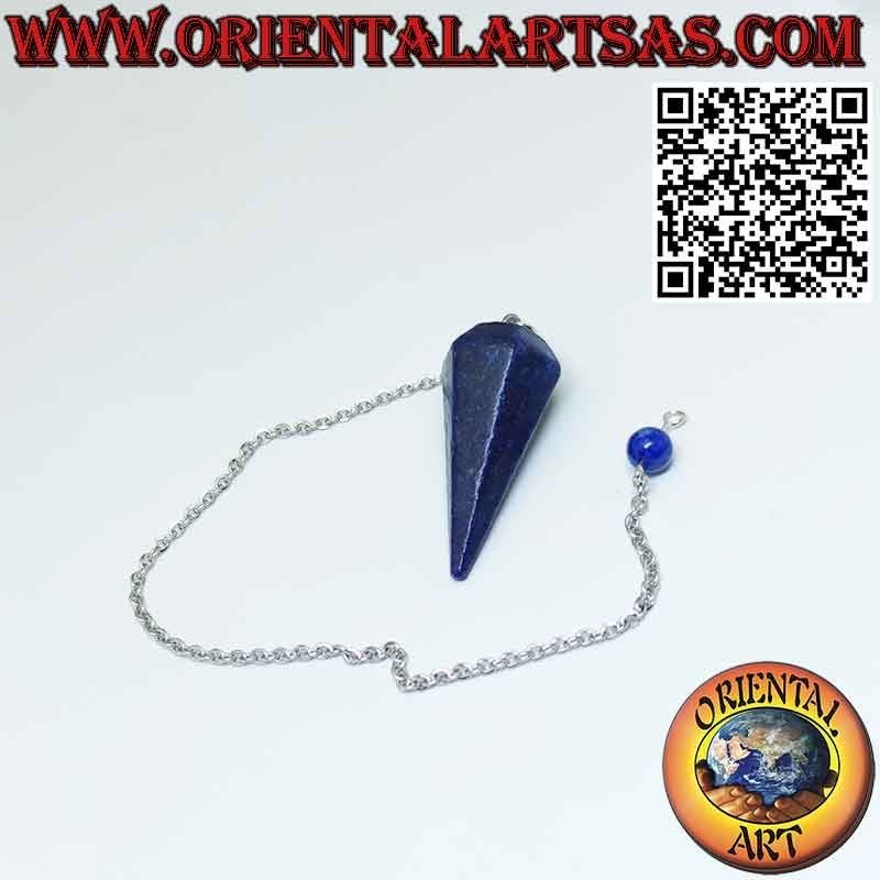 Pendule Lapis Lazuli Facetté Naturel | Énergie & Divination