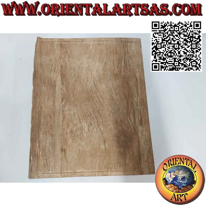 Photo album in rice paper bark cover with central closure, 40 cm (16x2 sheets of 2)