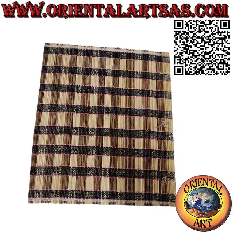 Album photo en papier naturel osier et couverture épice (35 cm)