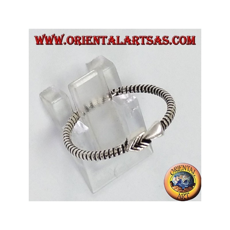 flèche Bague en argent