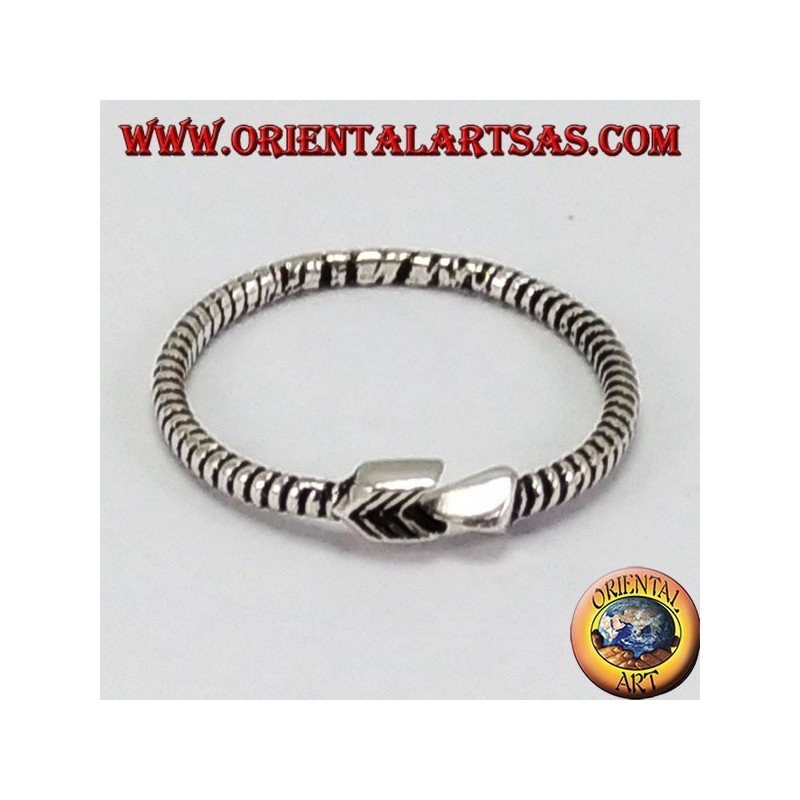 flèche Bague en argent