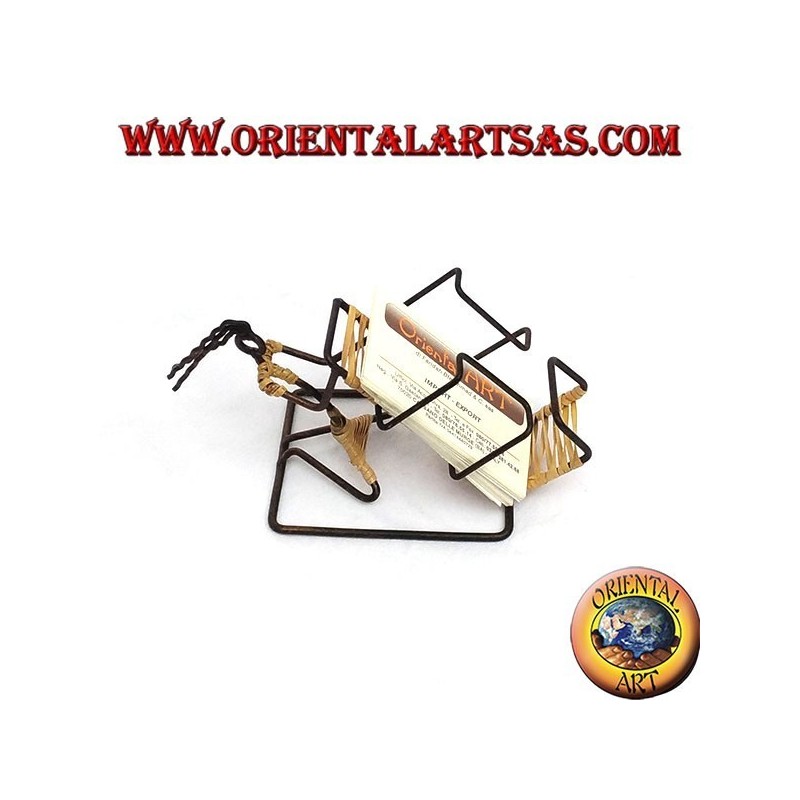 Holder of iron badges