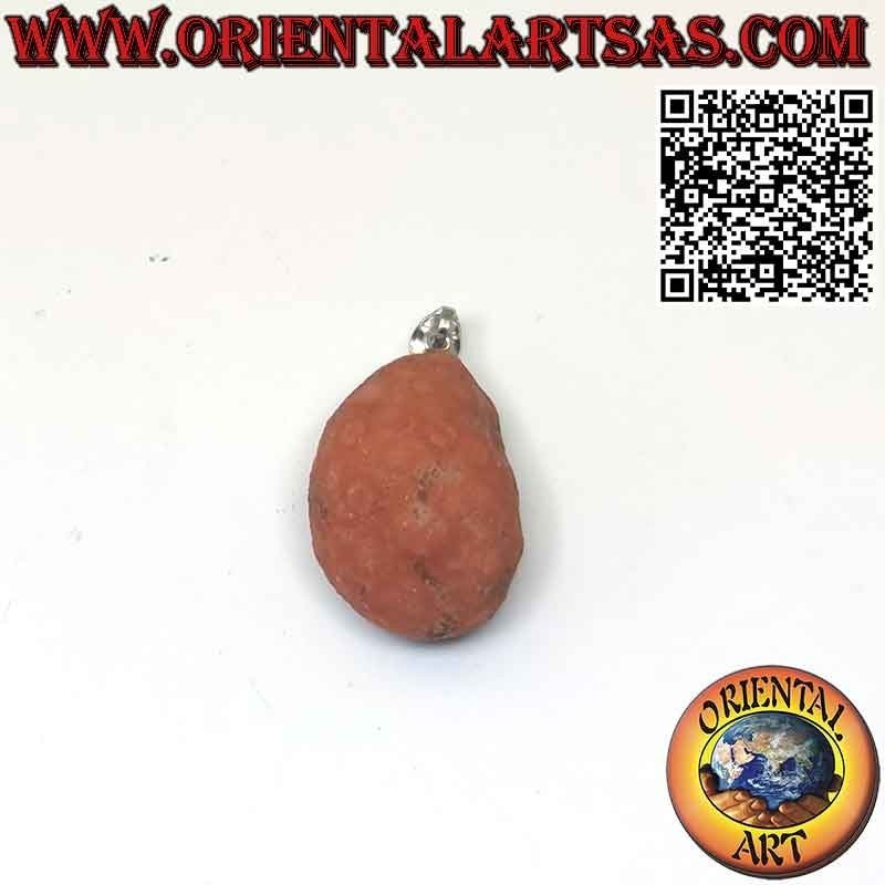 Pendentif Agate de Feu Roulée | Hypoallergénique