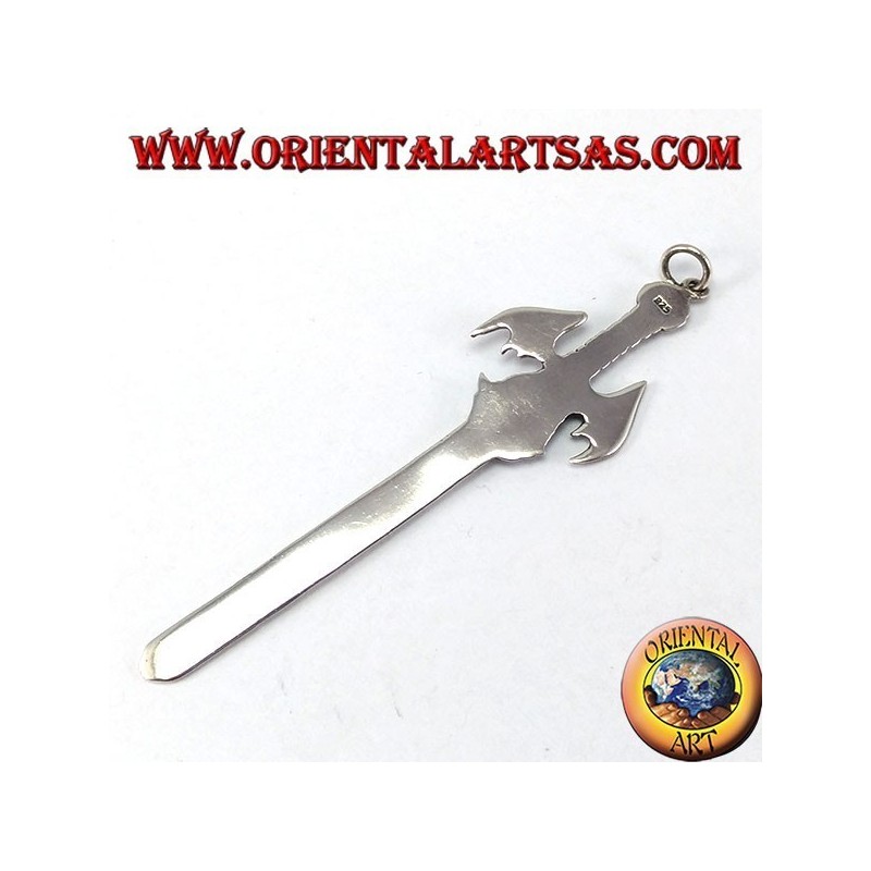 Silver Pendant, Dragon Sword