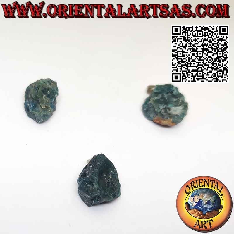 Ciondolo Apatite Grezza Naturale Anallergico | Oriental Art