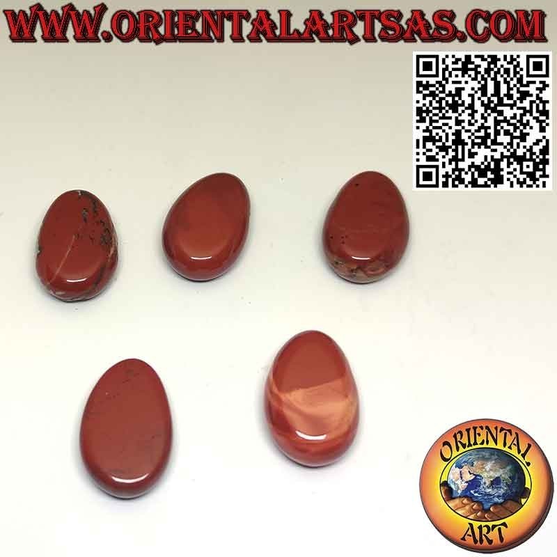 Ciondolo Diaspro Rosso Naturale Traforato | Oriental Art