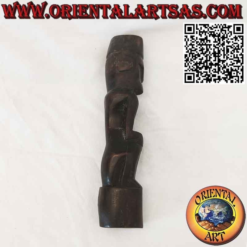 Ironwood Sitting Dayak Kalimantan Borneo Ancestor Statue