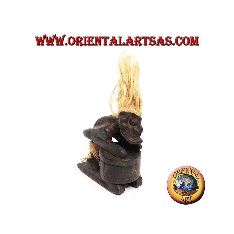 figura de la tribu de madera, plegable cuadro