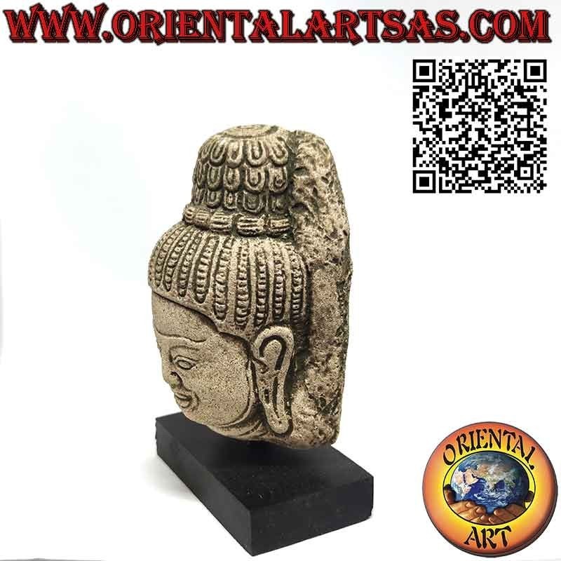 Stone carving depicting the Baron of Angkor wat from Siem Reap Cambodia