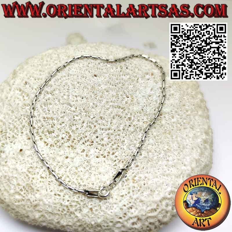 Brazalete de nudillos de plata de 1,2 mm de grosor sin incluir los terminales