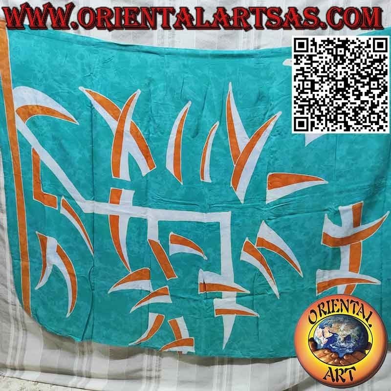 Sarong skirt with various colors and designs, fresh and resistant fabric