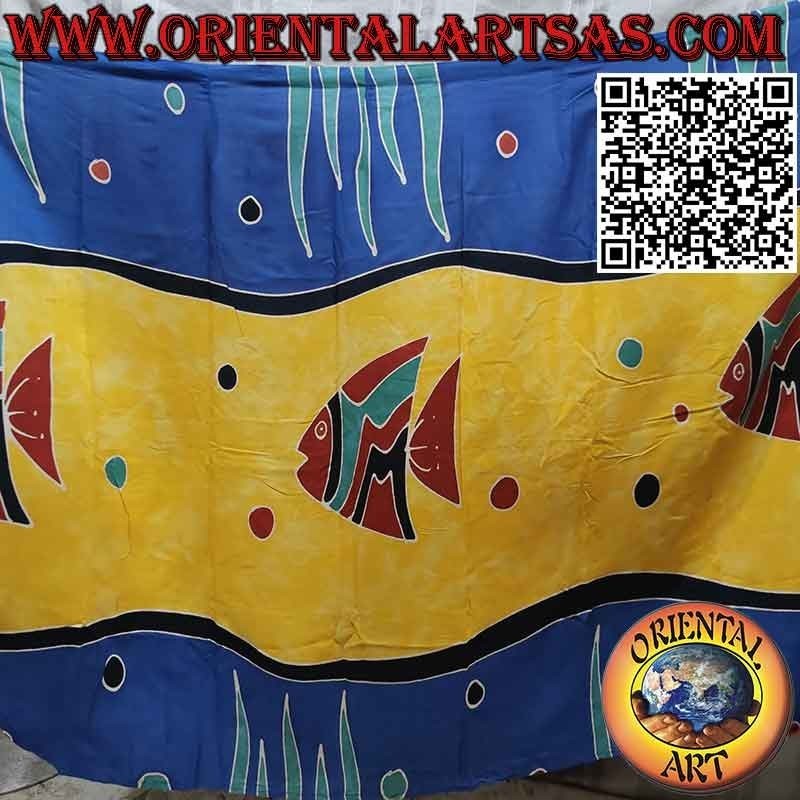 Sarong skirt with various colors and designs, fresh and resistant fabric