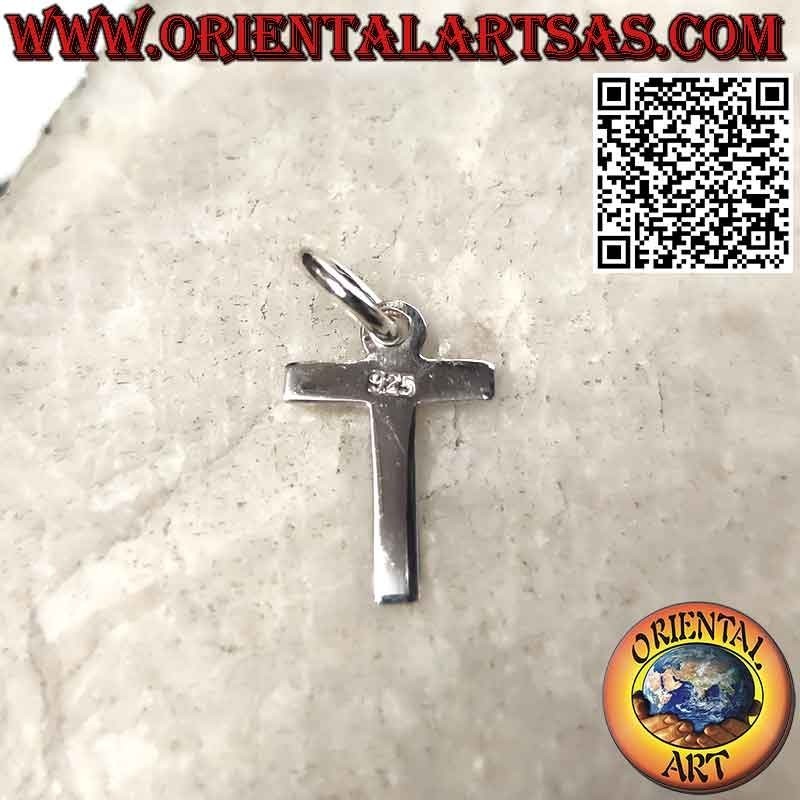 Silver pendant, letter / initial in capital letters (12x1)