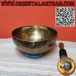 Campana tibetana 32 cm Ø, hz 98, peso 2830 g completa con badajo