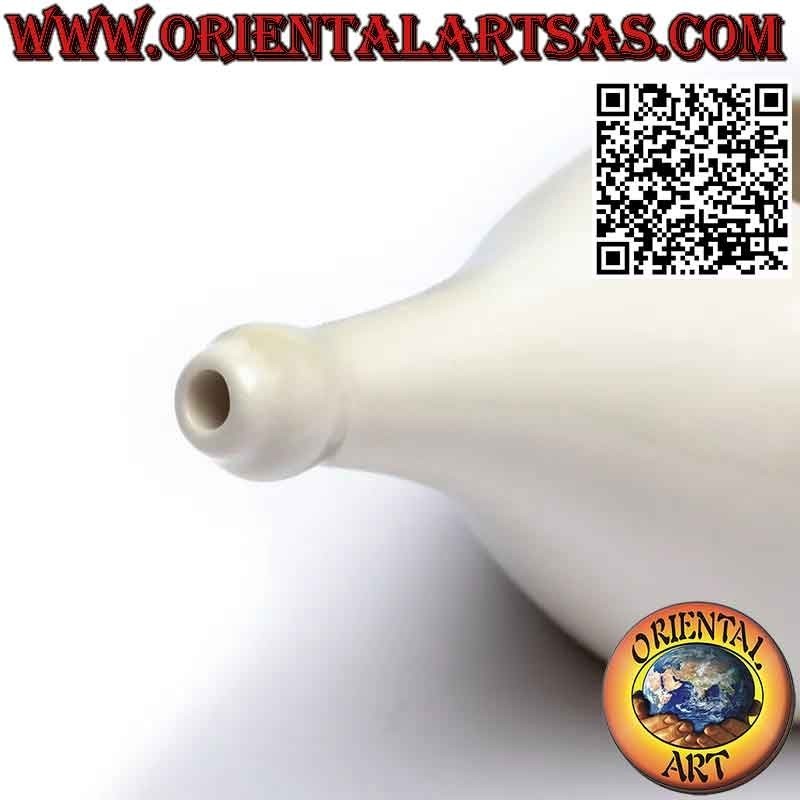 Neti pot in ceramica completa di sale himalayano, ayurvediche tradizioni