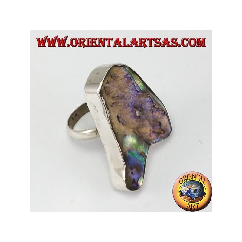 Silber Ring mit Perlmuttpaua