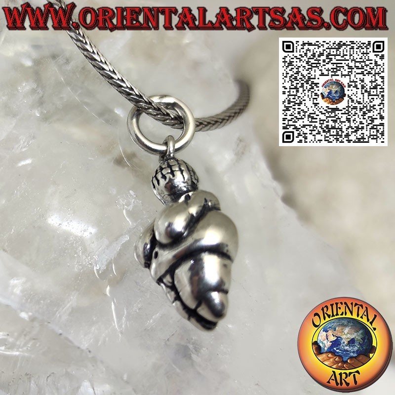 Pendentif en argent la Grande Mère ou Déesse Mère, divinité féminine