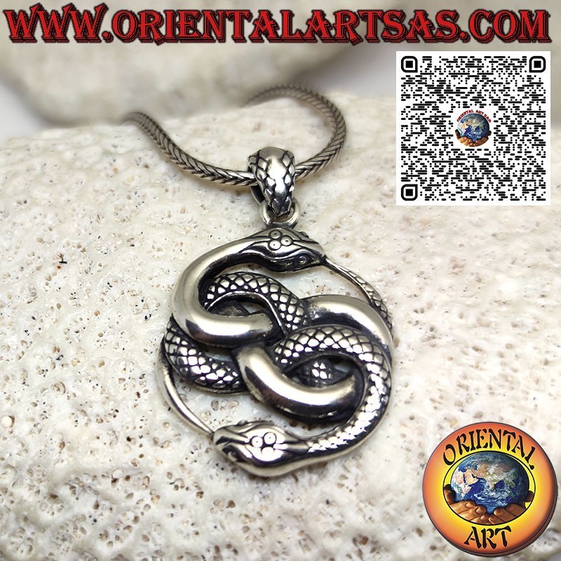 Colgante de plata, de Auryn Talisman de poder mágico al portador