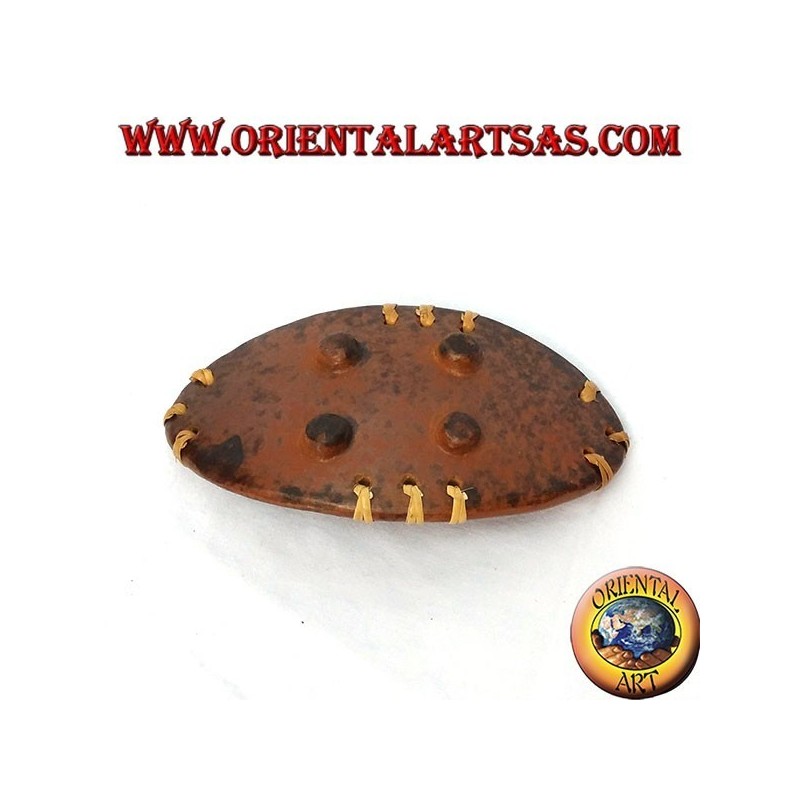 Quemar incienso, terracota elíptica