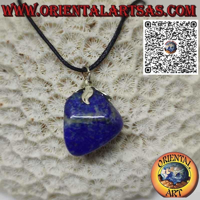Pendentif Lapis-Lazuli Naturel Roulé | Pierre de Sagesse