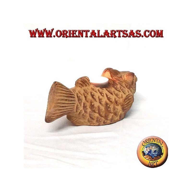 Candlestick fish in Terracotta
