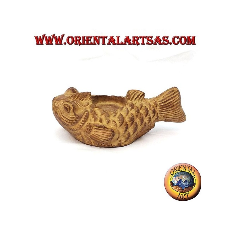 Candlestick fish in Terracotta