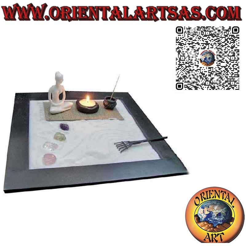 Giardino Zen Yoga da tavolo con minerali,  per relax e meditazione